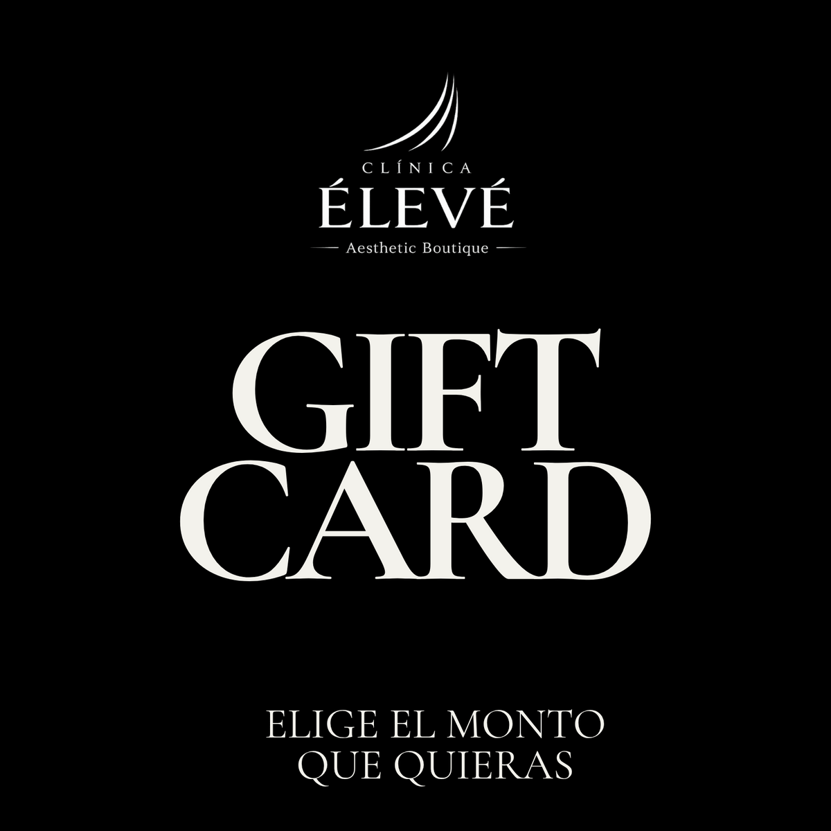 GIFT CARD DIGITAL - ÉLEVÉ : ELIGE EL MONTO QUE QUIERAS !