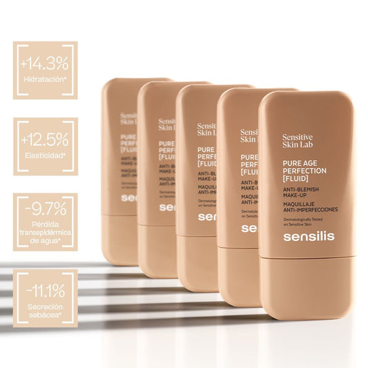 SENSILIS PURE AGE PERFECTION ( FLUID ) : MAQUILLAJE ANTI - IMPERFECCIONES