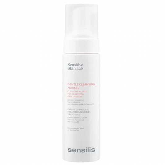 SENSILIS GENTLE CLEANSING ( MOUSSE ) : ESPUMA LIMPIADORA PARA PIELES SENSIBLES Y REACTIVAS