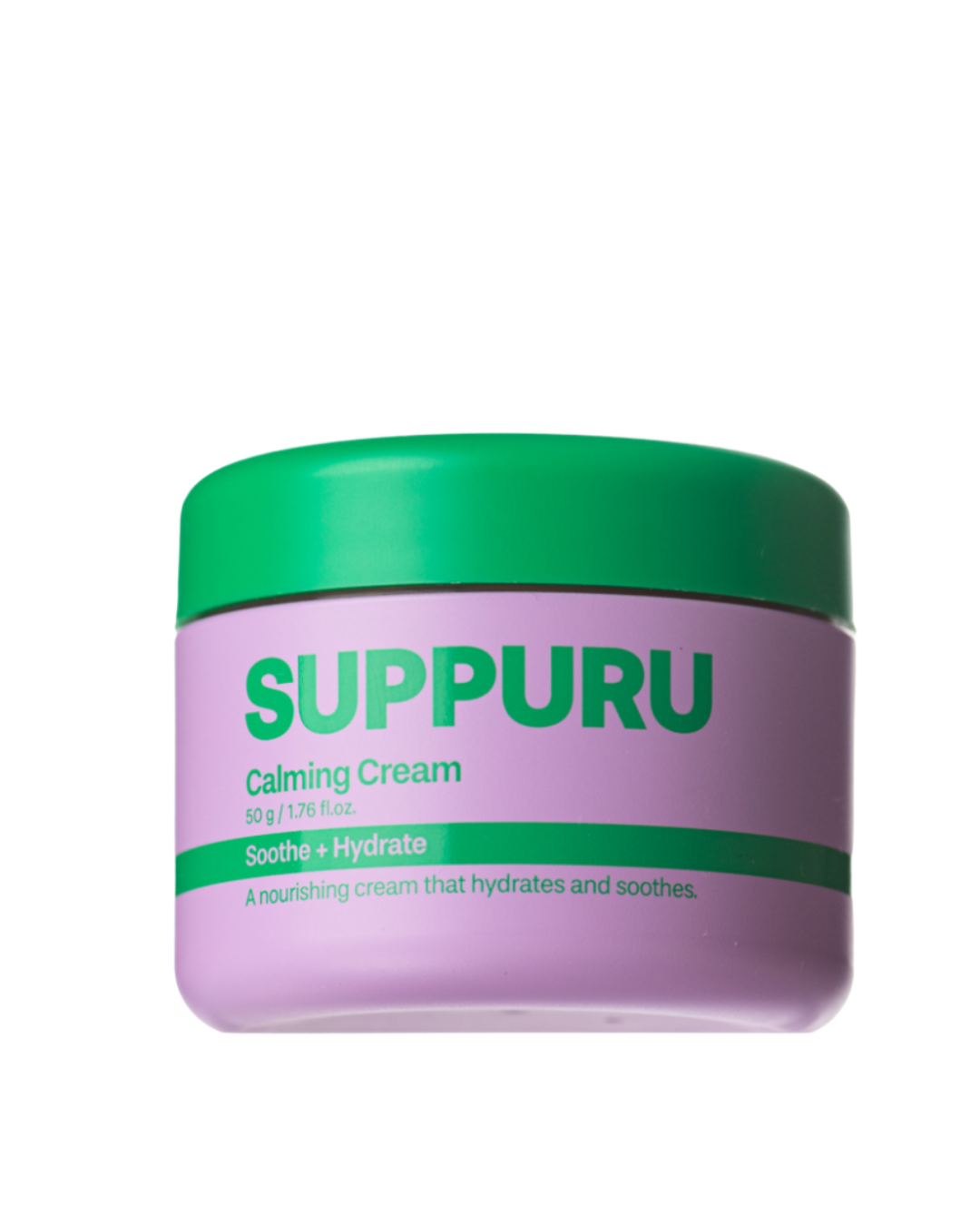 SUPPURU CALMING CREAM : SOOTHE + HYDRATE